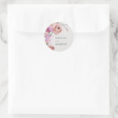 Gouache Blossoms Sticker (Tasche)
