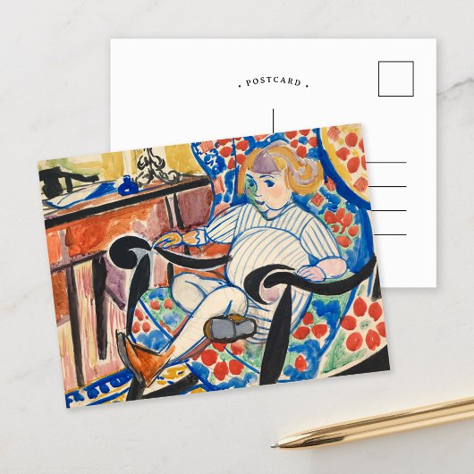 Gouache | Henry Lyman Saően Postkarte