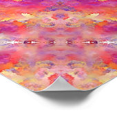 Gouache Mandala 1 Poster (Ecke)