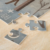 Gouache Vintage Christmas Puzzle (Seite)