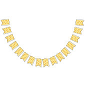 Gouda Cheese Rounds Dutch Feinschmecker Gastronomi Wimpelkette (Alle)