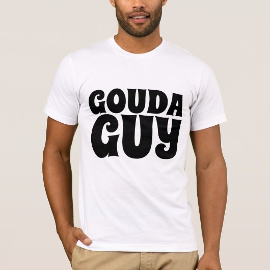 GOUDA CHEESE TYP T - SHIRT (Vorderseite)