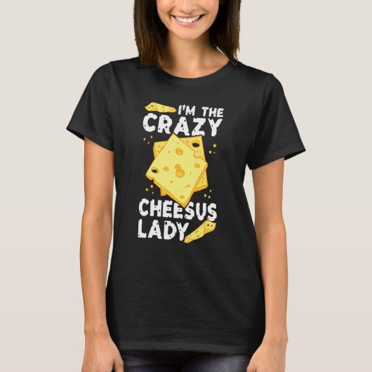 Gouda Cheesus Lady Cheese Gouda 1 T-Shirt (Vorderseite)