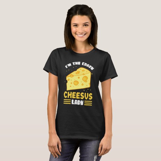 Gouda Cheesus Lady Cheese Gouda 2 T-Shirt (Vorne ganz)