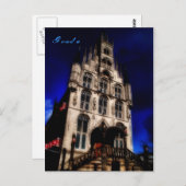 Gouda, ehemaliges Rathaus Postkarte (Vorne/Hinten)
