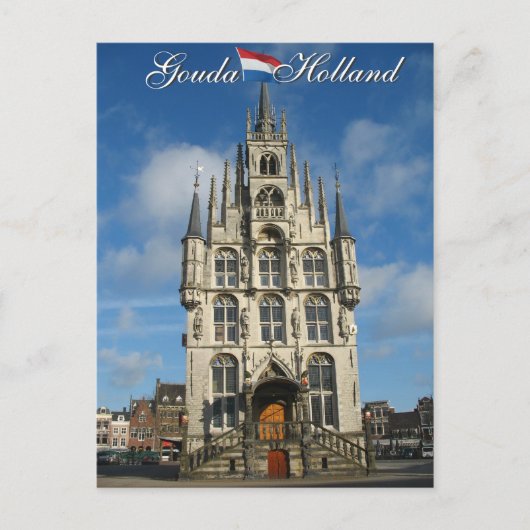 Gouda Holland Postcard Postkarte (Vorderseite)