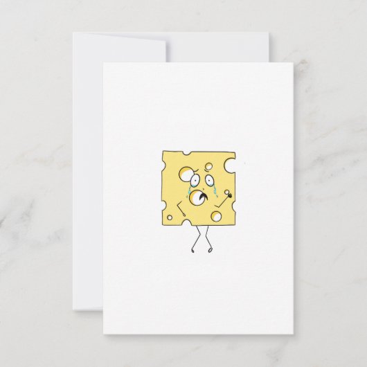 Gouda-Käse, Käsethema Dankeskarte (Vorderseite)