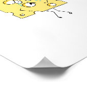Gouda-Käse, Käsethema Poster (Ecke)