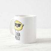 Gouda Vibes Funny Cheese Pun Kaffeetasse (Vorderseite Links)
