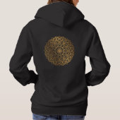 gouden opdruk met tekst hoodie (Rückseite)