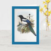 Gould - Bootan Elster Karte (Gelbe Blume)