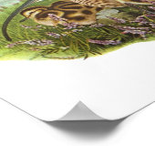 Gould - Curlew - Numenius arquata Poster (Ecke)