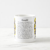 Gould, der Ursprung, Bedeutung und das Wappen Kaffeetasse (Mittel)