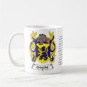 Gould, der Ursprung, Bedeutung und das Wappen Kaffeetasse (Links)