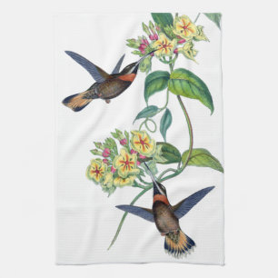Gould Kolibri-Vogel-Blumen-Tier-Tuch Handtuch