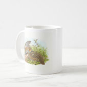 Gould - Rebhuhn - Perdix Perdix BuchhandlungPromo Kaffeetasse (Vorderseite Links)