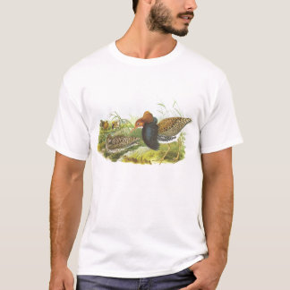 Gould - Ruff - Philomachus pugnax T-Shirt