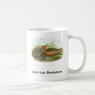 Gould - Schnepfe mit gestreiftem Schwanz - Limosa Kaffeetasse