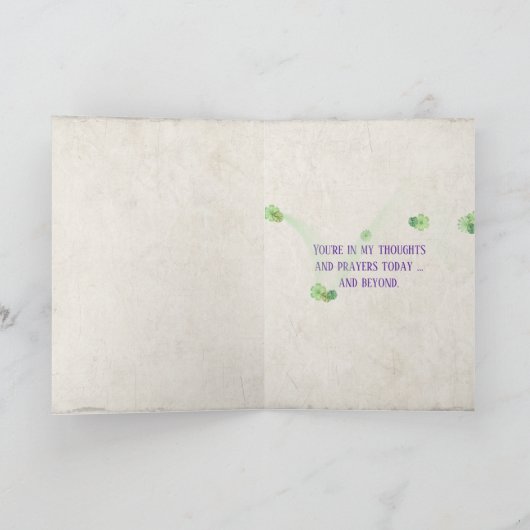 Gouldian Finch auf Zweig für das Denken Sie an Sie Karte (Innenseite)