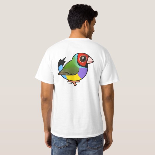 Gouldian Finch T-Shirt (Schwarz voll)
