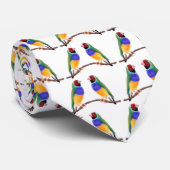 Gouldian Fink-Krawatte Krawatte (Gerollt)