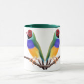 Gouldian Fink-Tasse Tasse (Zentrum)