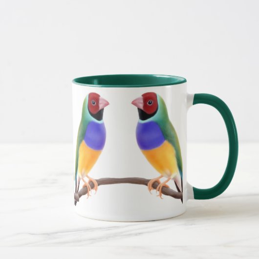 Gouldian Fink-Tasse Tasse (Rechts)