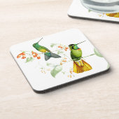 Goulds Kolibri-Untersetzer Untersetzer (Linke Seite)