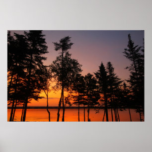 Gouldsboro Bay Sunrise, Maine Poster