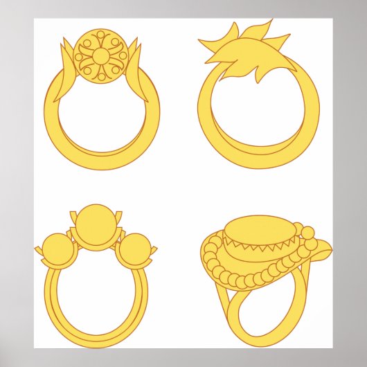 Gour Ringe Poster (Vorne)