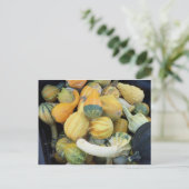 Gourd Collection Postkarte (Stehend Vorderseite)