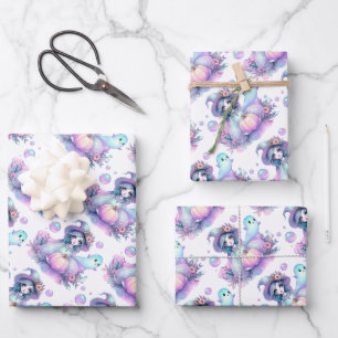 Gourd Day Gorgeous Gal Geschenkpapier Set