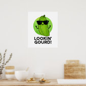 Gourd Funny Cool Veggie Pun Poster (Küche)