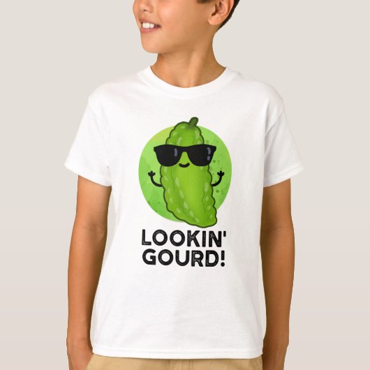 Gourd Funny Cool Veggie Pun T-Shirt (Vorderseite)