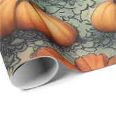 Gourd Garden Pattern Geschenkpapier (Rolleneckpunkt)