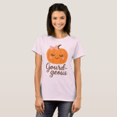 Gourd-geous - Funny Pumpkin - Halloween T-Shirt (Vorne ganz)