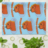 Gourd-geous Geschirrtuch (Gefaltet)