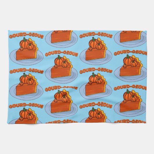 Gourd-geous Geschirrtuch (Horizontal)
