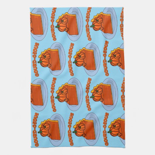 Gourd-geous Geschirrtuch (Vertikal)