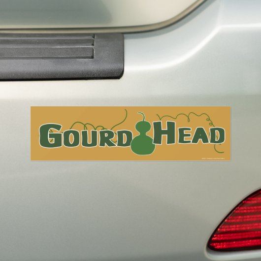 Gourd Head Autoaufkleber (Auf Auto)