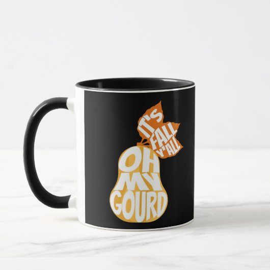 Gourd It's Fall Y’all Funny Retro Fall Pun Tasse (Links)