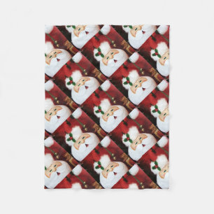 GOURD SANTA CLAUSE FLEECEDECKE