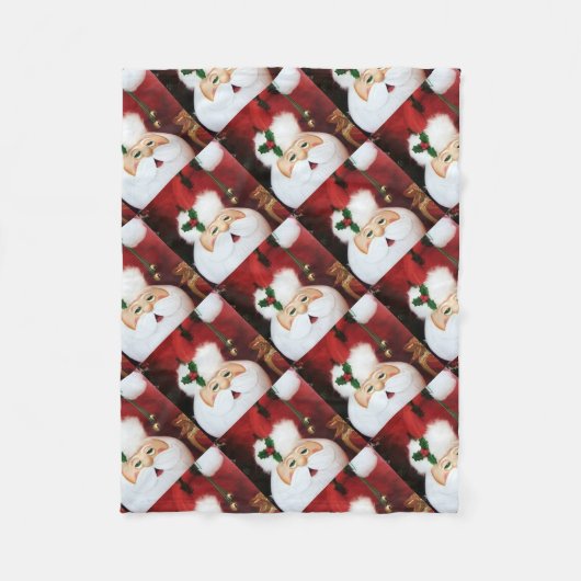 GOURD SANTA CLAUSE FLEECEDECKE (Vorderseite)