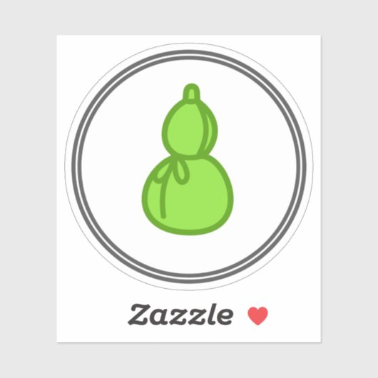 Gourd Sticker | Garnelen-Sammlung von Fischkraut (Blatt)