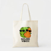 Gourd Vibes Funny Veggie Pun Tragetasche (Vorne)