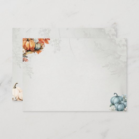 Gourdegous Basic Blank Recicard Begleitkarte (Vorne/Hinten)