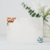 Gourdegous Basic Blank Recicard Begleitkarte (Stehend Vorderseite)