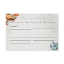 Gourdegous Basic Rezept Card