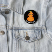 Gourdgeous Funny Gourd Veggie Pun Dark BG Button (Beispiel)