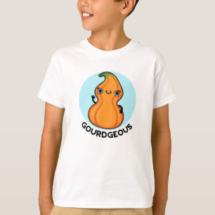 Gourdgeous Funny Gourd Veggie Pun T-Shirt